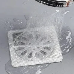 HEET Skadedjur & Insekter-1/10 st engångs golvavlopp klistermärke avloppshår fångare lock 10PCS