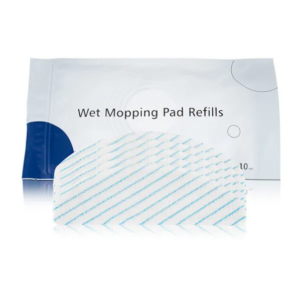 Städmoppar-10 st Engångs Stark Moppdukspads för OZMO T8 Max T9 Power/Max Dammsugare