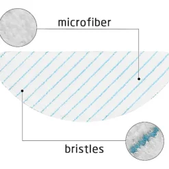 DAO Städmoppar-50 st Engångs Starka Moppdukar Trasor För Deebot Ozmo T8 Aivi T8 Max T9 Aivi Aivi+ Dammsugare [db]