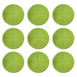 Hono Städmoppar-9 st Ersättningsdyna för sladdlös elektrisk roterande moppsopmaskin