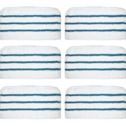 Städmoppar-10 st Ersättningsdynor för Sladdlös Elektrisk Roterande Mopp Sopmaskin Trådlös Elektrisk Roterande Mopp Replac[PB]—yux