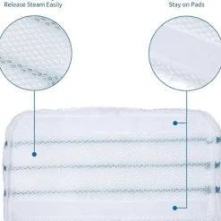 Städmoppar-10 st Ersättningsdynor för Sladdlös Elektrisk Roterande Mopp Sopmaskin Trådlös Elektrisk Roterande Mopp Replac[PB]—yux