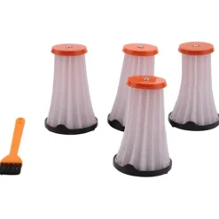 DAO Dammsugare & Tillbehör-4 st ersättningsfilter för / Rapido och Ergorapido dammsugare, AEF 144, EF144 [dB}