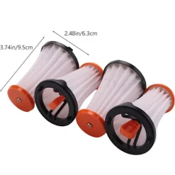 DAO Dammsugare & Tillbehör-4 st ersättningsfilter för / Rapido och Ergorapido dammsugare, AEF 144, EF144 [dB}