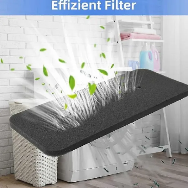 Torktumlare-4 st Ersättningsfilter för torktumlare Kompatibla med Candy//Ostein//House to House Värmepumpstorktumlare, Svampfilter