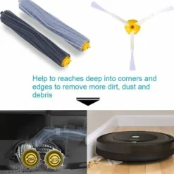 Dammsugare & Tillbehör-6 st ersättningsfilter tillbehörskit för iRobot Roomba 800