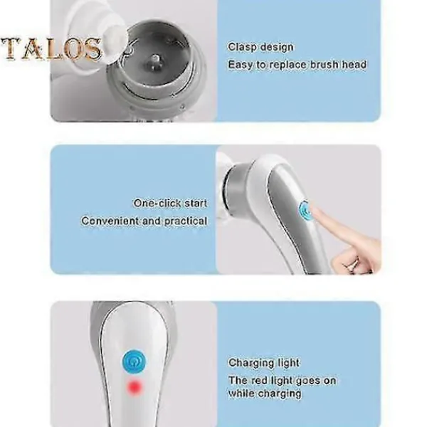 Städmoppar-10 st Ersättningsmikrofiberkuddar för 7-i-1 Ångmopp, Multi-golvkompatibla mopprefiller