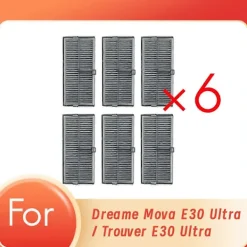 Dammsugare & Tillbehör-6 st Filter för E30 Ultra / Trouver E30 Ultra Robotdammsugare Tillbehör