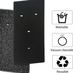 Torktumlare-4 st. Filter till Värmepumpstork - Ersättningsfilter för Bauknecht, Privileg, Whirlpool Modeller