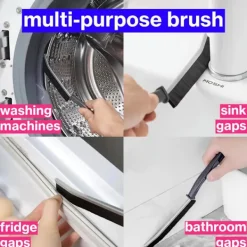 Dammsugare & Tillbehör-2 st Fogborstar för rengöring, Rengöringsborste med hård borst UK, Mångsidig, Fogborste för rengöring, Fogrengörare, Fogborste