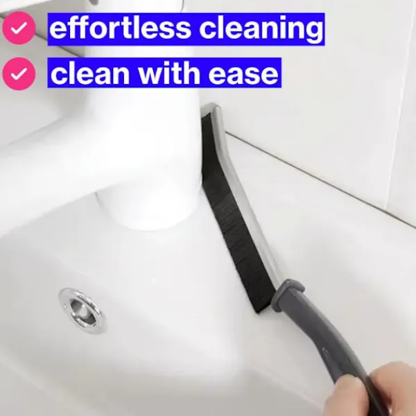 Rengöringsmedel-2 st Fogrengöringsborstar, Hårda Borst, Mångsidigt Rengöringsverktyg för Kakel UK