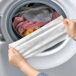 unbranded Tvättillbehör-100 st färgfångare ark bevis färgabsorption papper anti tyg färgade blad tvätt färg kör bort ark i tvättmaskin