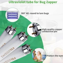 Skadedjur & Insekter-2 st FSL T5 8W Ersättningslampor för Flugfångare UV-rör för 8 W Flug- och Insektsdödare / Insektsfälla