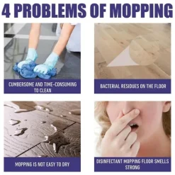 Rengöringsmedel-3 st Golvrengöring för alla robotdammsugare och moppar, flytande golvrengöringslösning kompatibel med Roborock & Omo Joint