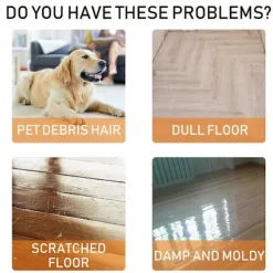 Rengöringsmedel-1-3 st Golvrengöring För Alla Robotdammsugare och Moppar, Flytande Golvrengöringsmedel Kompatibelt med Roborock & Omo Joint