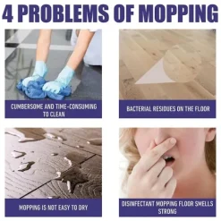 Rengöringsmedel-3 st golvrengöring för alla robotdammsugare och moppar, flytande golvrengöringslösning kompatibel med Roborock & Omo Joint