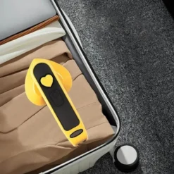 Ångtvättar-1 st (gul) Bärbar Mini Strykmaskin, Handhållen Ånga