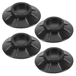 Tvättmaskiner-4 st Gummi på glid vibrationsdämpare runda fötter sugkopp bas för tvättmaskin