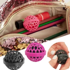 DMstore Tvättillbehör-5 st Handväske Rengöringskulor Tar Bort Smuts Damm Skräp Hår 3 Färger Återanvändbara Tvättade Klibbiga A02