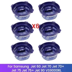 Dammsugare & Tillbehör-6 st HEPA-filter för Samsung sladdlös dammsugare, reservdelar dammfilter enligt bild