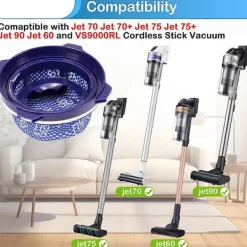 Dammsugare & Tillbehör-6 st HEPA-filter för Samsung sladdlös dammsugare, reservdelar dammfilter enligt bild