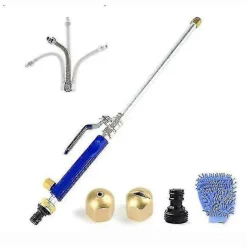 GIFT OF G Högtryckstvättar-6 st Högtryck Vattenlans Slangmunstycke Jet Trädgård Biltvätt Sprutpistol Set