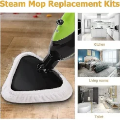 Selected deals Ångtvättar-6 st H2o Ångmopp Rengöringsdynor Ersättning Mikrofiberdukar Tvättsbara