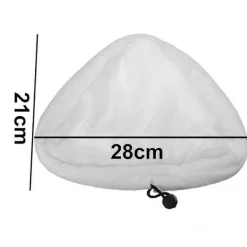 FMYSJ Städmoppar-6 st H2o Ångmoppdynor Överdrag Ersättning Tvättbar Duk Rengörings Trasa (FMY)