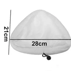 BRONZE Ångtvättar-6 st H2o Ångmoppskydd Ersättning Tvättbar Duk Rengöringsduk [BR]