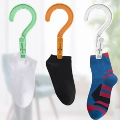 Tvättillbehör-6 st Klädnypor Torkklämma GRÖN