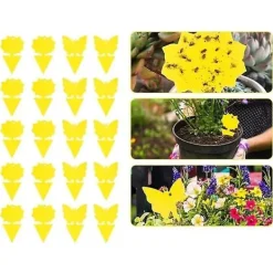 Skadedjur & Insekter-20 st klisterfällor, Klisterfälla för fruktflugor och myggor vid plantering