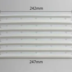 Dammsugare & Tillbehör-6 st kompatibla ersättningsblad och 1 rakel för Neato XV-serien dammsugare, XV-11 XV-12 XV-14 XV-15 XV-21 borstdelar