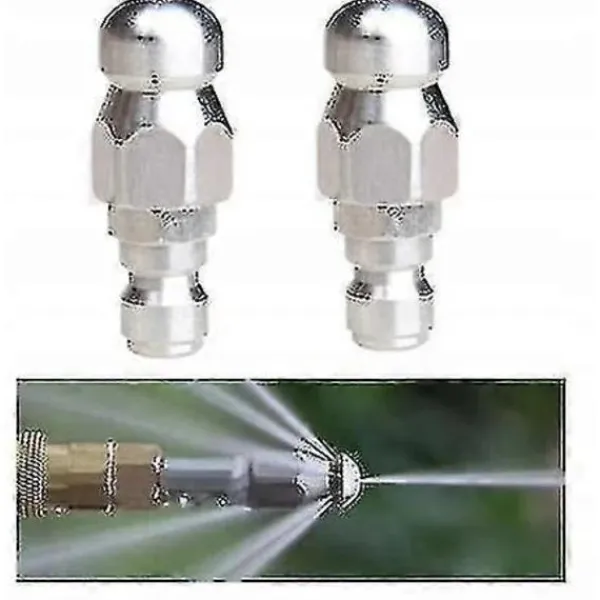 Högtryckstvättar-2 st Kärcher Roterande Avloppsmunstycke 1/4 Banjo