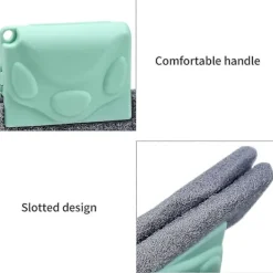 DAO Fönsterrengöring-3 st Kreativa Fönsterspår Rengöringsborstar, portabel db