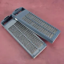 Tvättmaskiner-2 st Mesh Filter Box för Samsung Tvättmaskin Mesh Filterpåse Magic Box DC62-00018A DC97-16513A W