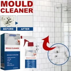 Rengöringsmedel-2 st Mögelrengöringsskum, Mögel Deodorant Dekontamineringsspray Skum Mögelrengörare