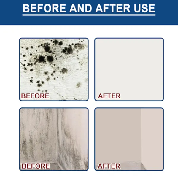 Rengöringsmedel-2 st Mögelrengöringsskum, Mögel Deodorant Dekontamineringsspray Skum Mögelrengörare