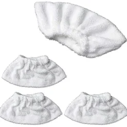 Ångtvättar-4 st Mikrofiberöverdrag för handmunstycke Kärcher ångtvätt