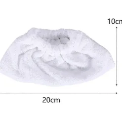 Ångtvättar-4 st Mikrofiberöverdrag för handmunstycke Kärcher ångtvätt