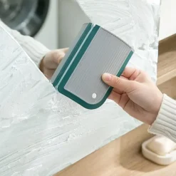 LBSS Fönsterrengöring-2 ST Mini Spegeltorkare Multifunktion Återanvändbar glasfönsterrengöringsborste