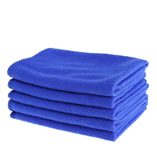 unbranded Svampar & Dukar-5 st Mjuka Absorberande Tvättlappar Bilvård Mikrofiber Rengöringshanddukar