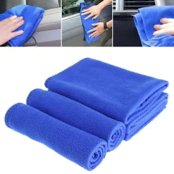 unbranded Svampar & Dukar-5 st Mjuka Absorberande Tvättlappar Bilvård Mikrofiber Rengöringshanddukar