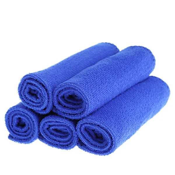 unbranded Svampar & Dukar-5 st Mjuka Absorberande Tvättlappar Bilvård Mikrofiber Rengöringshanddukar