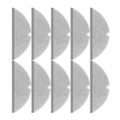 EURL Städmoppar-10 st Moppdukar för Dreame D20 Plus / Dreame D20 Ersättningsdelar Rengör Hygieniska Golv Verktyg Hemrengöringsverktyg