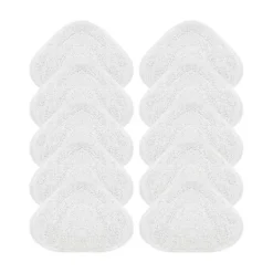 Städmoppar-10 st Moppdynor För Dammsugare Tvättbara Återanvändbara Triangelmoppdynor Tygrengöringsverktyg För Golv