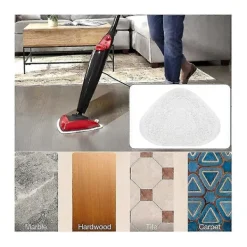 Städmoppar-10 st Moppdynor För Dammsugare Tvättbara Återanvändbara Triangelmoppdynor Tygrengöringsverktyg För Golv