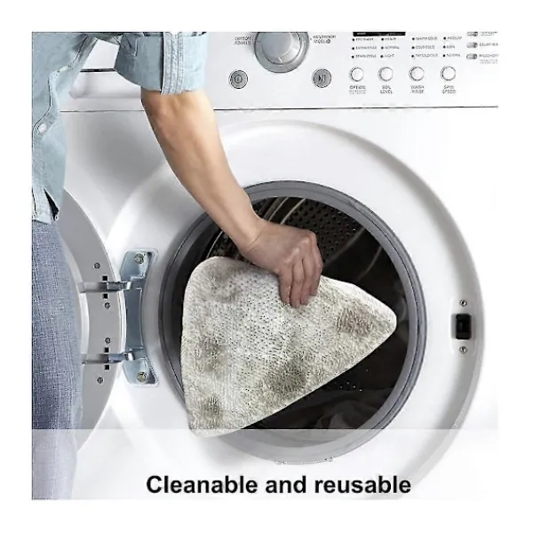 Städmoppar-10 st Moppdynor För Dammsugare Tvättbara Återanvändbara Triangelmoppdynor Tygrengöringsverktyg För Golv