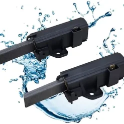 Tvättmaskiner-2 st Motor kol för tvättmaskiner och torktumlare I Kolborstar 4006020152 Set om 2 reservdelar för AEG Privileg Electrolux Quelle I SO