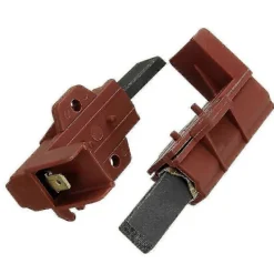 Tvättmaskiner-2 st Motorkol och hållare för tvättmaskin, passar Samsung Ariston Indesit Welling