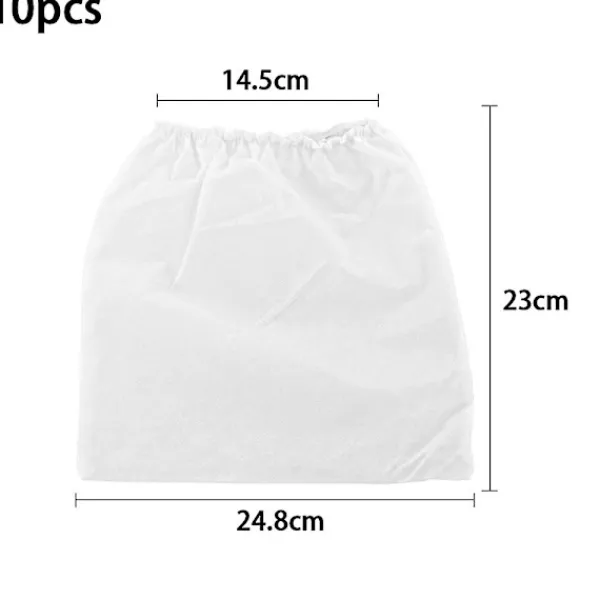 Dammsugare & Tillbehör-10 st Nagelkonst Dammsugarpåsar för Enstaka Fläkt Nagel Dammsugare Makeup